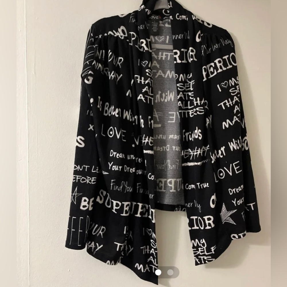 Black Whispers Cardigan